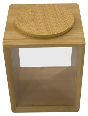 Produktbild von Großes Vorratsglas mit staubdichtem Deckel, transparent, multifunktional, für Obst, Trockenwaren, Nüsse, Getreide, Müsli, Gewürze, Teeblätter usw.