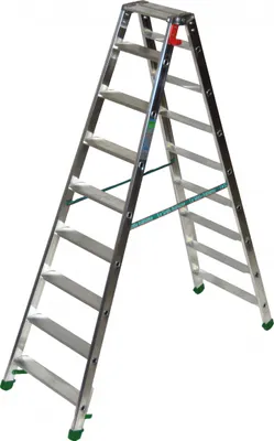 Produktbild von Facal Stufenstehleiter DUPLA S600 8 Stufen