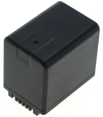 Produktbild von Akku für Panasonic HCVX878 Li-Ion 3,7 Volt 3000 mAh schwarz