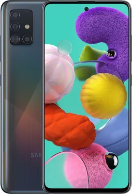 Produktbild von Samsung Smartphone Galaxy A515U 16,5cm (6,5 Zoll), 128GB Speicher, Farbe: Schwarz