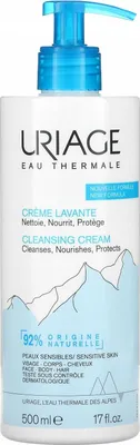 Image de Uriage Crème nettoyante nourrissante et protectrice 500 ml