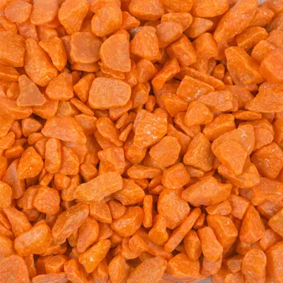 Produktbild von Dekosteine 9-13 mm orange 1 Kg (1 Kg = 1,95EUR) Eurosand