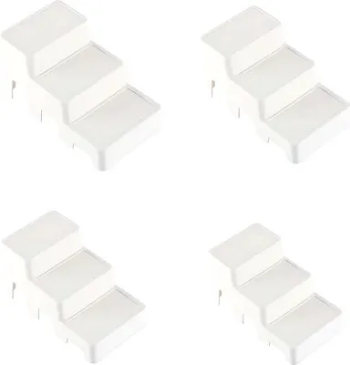 Immagine prodotto di Verk 27026 Organizzatore cosmetico multifunzionale 4 pezzi, bianco