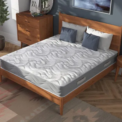 Immagine prodotto di Talamo Italia Materasso Singolo Weston 80x190x25h cm Bianco, Misura Rete Compatibile 80x190 cm Maniglie Incluse Italy