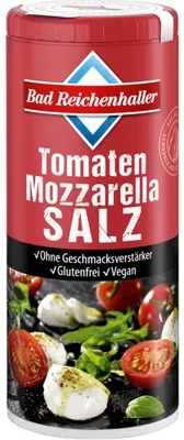 Produktbild von Bad Reichenhaller - Tomaten Mozzarella Salz - 90g Streuer (rot)