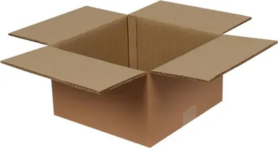 Produktbild von 2-wellig Faltkarton - Versandkarton, 250x250x150 mm, Pakete 150
