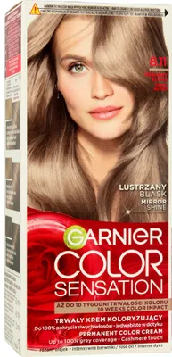 Produktbild von Garnier Color Sensation Colorationscreme 8.11 Perlblond - Perlblond, 1 Packung