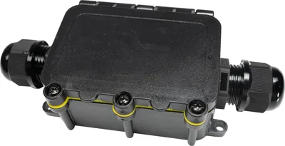 Produktbild von Grafner wasserdichte Abzweigdose, 2 Wege, IP68, 3-polig, Ø5-12mm, 0,5–2,5 mm², 24A 450V, Abzweigdose wasserdichte Anschlussdose staubdicht außen outdoor Verbindungsmuffe Garten Erdkabel Feuchtraum