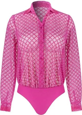 Produktbild von Louisa Bracq Paco Bluse Body 48591 Sehr Rosa - Größe 42