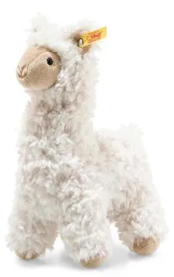 Produktbild von Steiff Kuscheltier Soft Cuddly Friends Lama Leandro Creme (19cm)