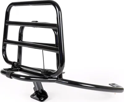 Immagine prodotto di Portapacchi posteriore pieghevole Moto Nostra Vespa GT, GTL, GTV, GTS, GTS Super, GT60 125-200-250-300cc nero lucido