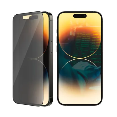 Produktbild von PanzerGlass ® Privacy Displayschutz iPhone 14 Pro | Ultra-Wide Fit m. EasyAligner, Apple, Apple - iPhone 14 Pro, Trockene Anwendung, Kratzresistent, Schockresistent, Transparent, 1 Stück(e)