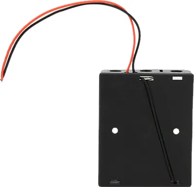 Produktbild von 5 Stück 18650 Batteriegehäuse 3 Slot Schwarz Batteriehalter mit 2 Lead Wire Serielle Verbindung