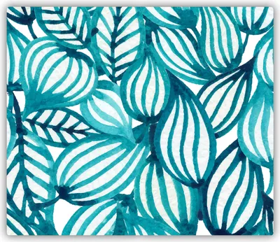 Produktbild von Tulup Glas Herdabdeckplatte Glaskeramikkochfeld-Abdeckung Spritzschutz Glasabdeckplatte Kochplattenabdeckung und Schneidebrett - Einteilig - 60x52 cm Blumenmuster