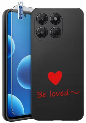 Obrázek produktu pro Pouzdro pro telefon Motorola Moto G37 s potiskem | Silikonové pouzdro s tvrzeným sklem 9H