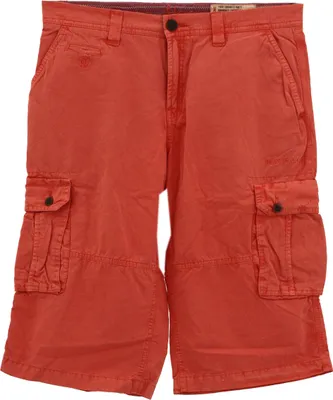 Produktbild von 29986 Gin Tonic, Steve Long B, Herren kurze Jeans Shorts Bermudas, Popeline ohne Stretch, red, W 33