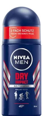 Image de Nivea men deodorant roll-on Dry Impact Anti-Transpirant 50ML