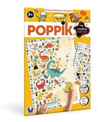 Obrázek produktu pro POPPIK - Kreativ Poster & Sticker Dinosaurier