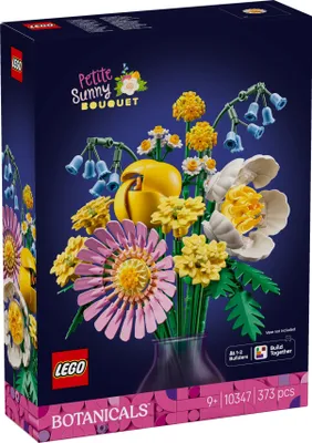 Produktbild von LEGO Botanicals Kleiner Sommerstrauß - Bauset mit Kunstblumen - inkl. Glockenblumen, Butterblumen, Tulpen - Spielzeug für Mädchen ab 9 Jahren und Teenager - Geschenkidee zum Geburtstag - 10347