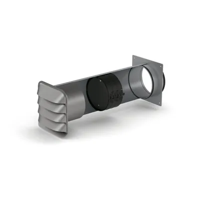 Obrázok produktu pre Naber COMPAIR STEEL flow® 150 stenové vedenie vrátane THERMOBOX pozinkovaná oceľ, nerezová oceľ 4061031