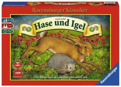 Obrázek produktu pro Ravensburger Hase und Igel, Stolní hra, Závod, 10 rok/roky, 30 min, Rodinná hra