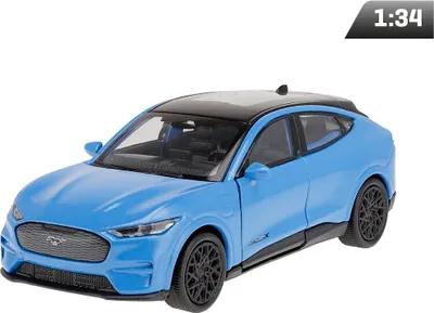 Image de Modèle réduit 1:34, Ford Mustang mach-E CT 2023, bleu