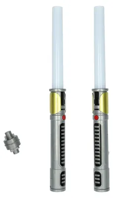 Productafbeelding van Albatros Hengelsport Space Sword: Licht- en geluidsspeelgoedzwaard, 2 stuks