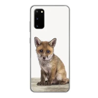 Produktbild von MuchoWow® Handyhülle Schutzhülle Hülle für Samsung Galaxy S20 Fuchs - Baby-Fuchs - Kinder - Mädchen - Jungen Silikon Softcase Handy Hülle - Bild