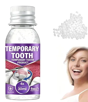 Produktbild von Formbare Kunstzähne für die temporäre Zahnreparatur