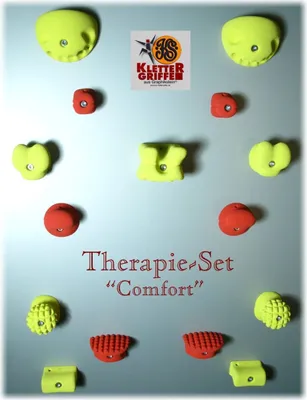Produktbild von Therapie-Klettergriff-Set Comfort- KS Klettergriffe, Farbe:Wunschfarbe (Anfertigung)