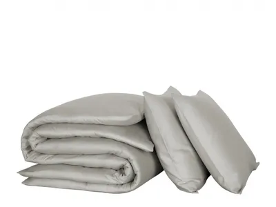 Produktbild von bettbezug Olivia280 x 280 cm Baumwolle grau