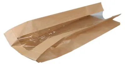 Image de Klika - Sachet | Pochette transparente | Papier + PP | 11/2 | Marron | 500 pièces