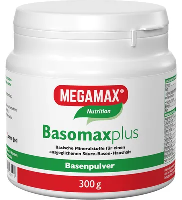 Image de MEGAMAX Nutrition Basomax plus poudre basique, 300 g de poudre
