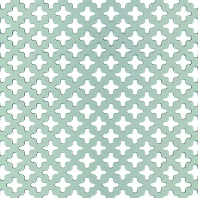 Produktbild von Alberts Lochblech - Kreuzloch, Aluminium, silberfarbig eloxiert, 250 x 500 x 0,8 mm
