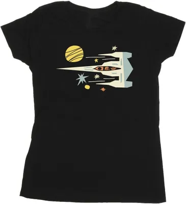 Produktbild von Star Wars - "The Mandalorian" T-Shirt für Damen BI43408 (XL) (Schwarz)