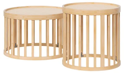 Produktbild von Couchtisch-Set Vicco Enara Bambus/Bambus x cm mit 2 Teilen, Model 59859
