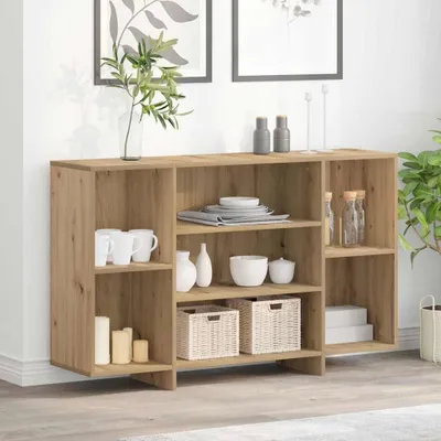 Produktbild von vidaXL Sideboard Artisan-Eiche 120 x 30 x 75 cm Holzwerkstoff