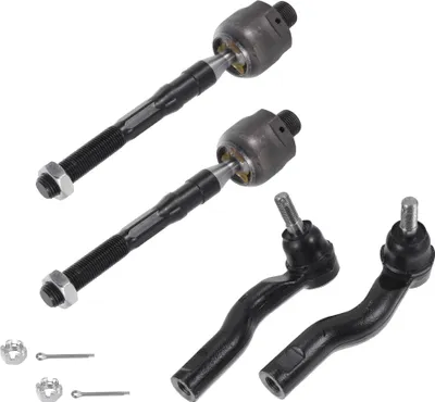 Produktbild von 4 Stück vordere innere äußere Spurstangenköpfe Kit Aufhängung Lenkung Spurstangenkopf für Ford Fusion für Lincoln MKZ Drag Link