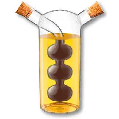 Image de Bouteille en verre pour huile et vinaigre Wilmax 300/60 ml WL-888956/A