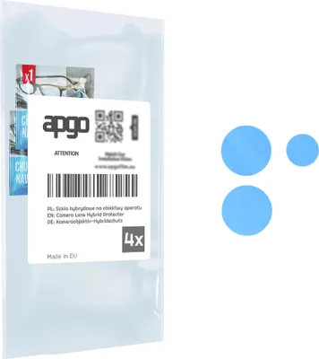 Produktbild von apgo 4 Stück Linsenschutz Kamera Schutzglas für Motorola Edge 20 Lite Kameraschutz, 9H Kameraobjektiv Camera Lens Protector