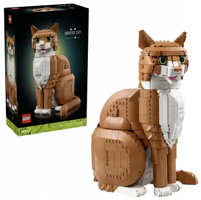 Produktbild von LEGO Ideas Orangefarbene Katze, 18 Jahr(e), Kunststoff, 1755 Stück(e), 2,67 kg