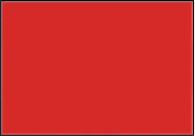 Produktbild von Wallario Wandbild Rot, Größe: 70,30 x 100,30 cm, Poster mit schwarzem Aluminiumrahmen