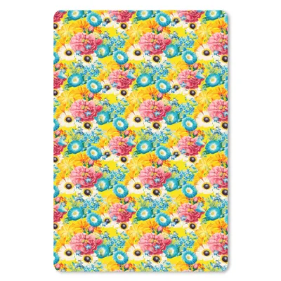 Obrázek produktu pro Podložka pod myš - Květiny - barvy - paleta - 18x27cm - Podložka pod myš