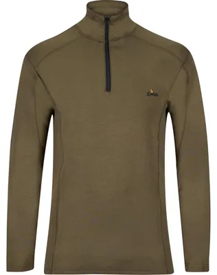 Produktbild von Zipperpullover Larvic Herren (Oliv) Größe 4XL
