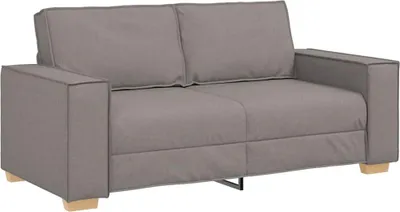 Obrázok produktu pre vidaXL 2-miestna pohovka taupe 140 cm látka