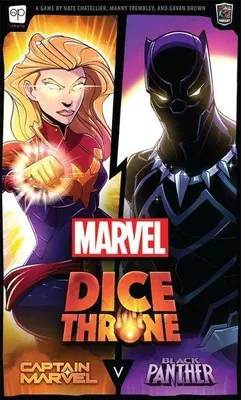 Image de Marvel Dice Throne : Captain Marvel contre Black Panther