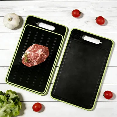 Imagen del producto de Tabla de cortar multifuncional, de color , antideslizante, para la cocina