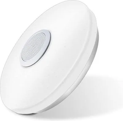 Image de Plafonnier à guirlande lumineuse LED à intensité variable, 36 W - couleurs changeantes - télécommandé