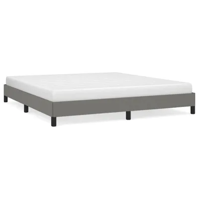Produktbild von "SALE 2026"Klassische Betten - Grau Bettgestell - Doppelbett ohne Matratze Dunkelgrau 180x200cm Stoff Stabli Möbel3938572