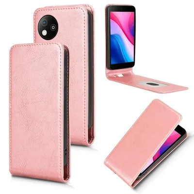 Obrázok produktu pre Vertikálne puzdro na mobilný telefón ZTE Blade A35 Lite z umelej kože, ružové